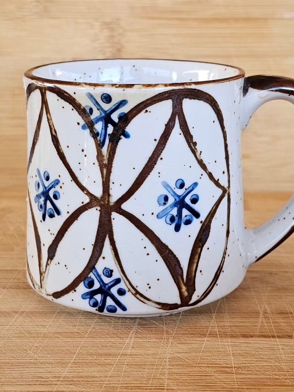 Vintage Japanese stoneware, in the style of the Otagiri Mercantile Mug